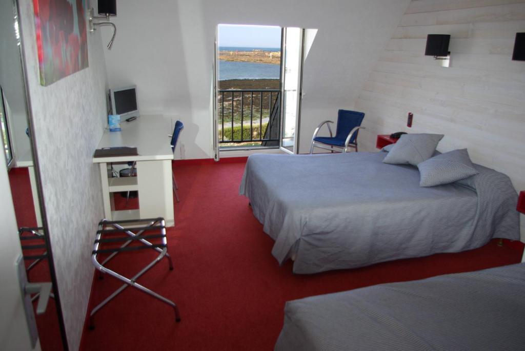 Hotel Le Sterenn Saint-Guénolé Habitación foto